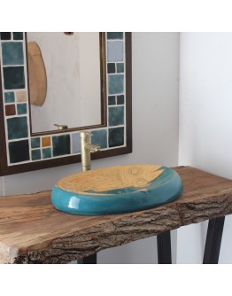 Fish  Ceramic Sink 