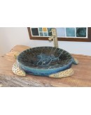 Turtle  Ceramic  Sink 