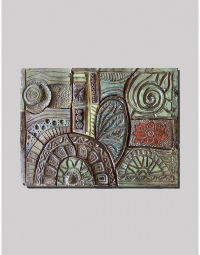 60X45 Abstract Ceramic Wall Panel